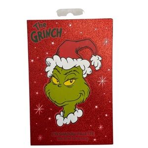 Dr Seuss The Grinch - 12 Shade Eyeshadow Palette With Mirror & Glittery Cover